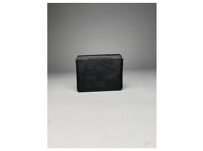 Borsa in pelle nera Louis Vuitton Daily Nero - vista 2