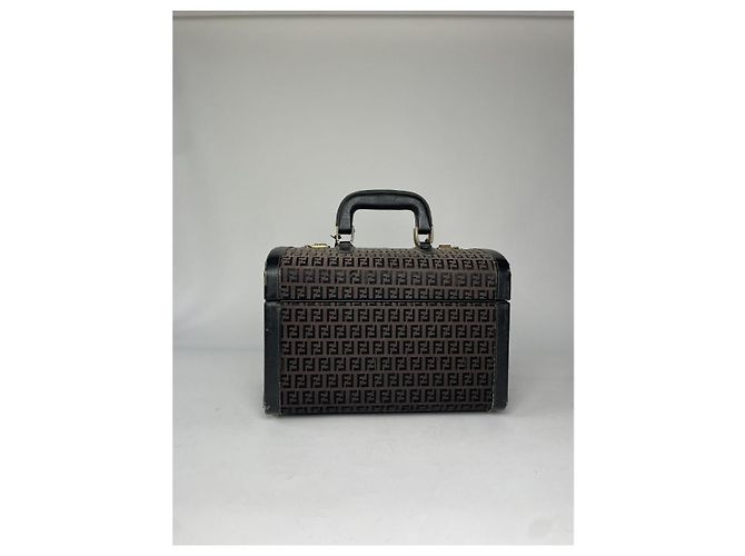 Fendi Baguette braune Leder Reisetasche - Ansicht 2
