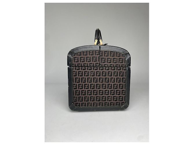 Fendi Baguette braune Leder Reisetasche - Ansicht 5