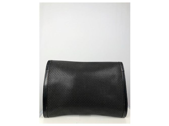 Bally schwarze Leder-Clutch - Ansicht 2