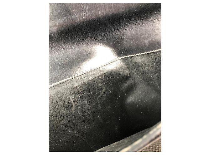 Bally schwarze Leder-Clutch - Ansicht 3