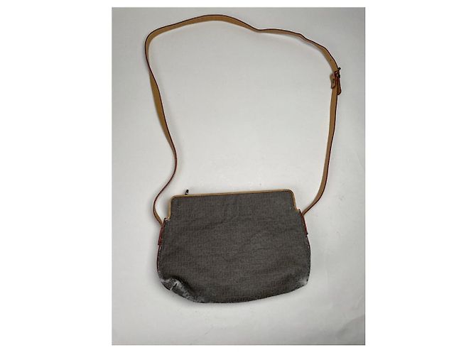 Fendi Baguette schwarze Lederhandtasche - Ansicht 3