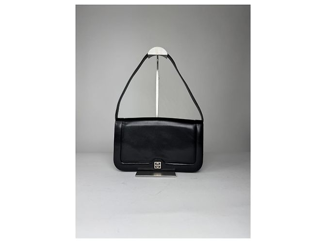 Givenchy 4G schwarze Lederhandtasche - Ansicht 2