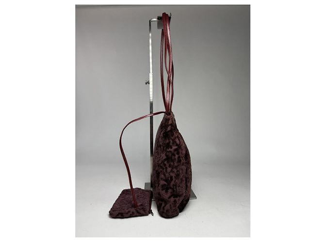 Bolsa de mão de algodão roxa Givenchy Whip Roxo - vista 3