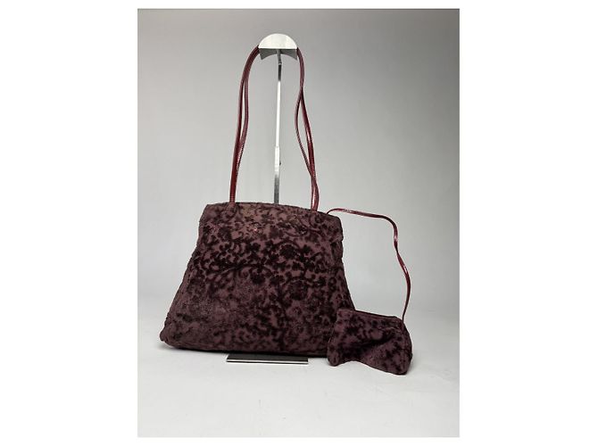 Bolsa de mão de algodão roxa Givenchy Whip Roxo - vista 4