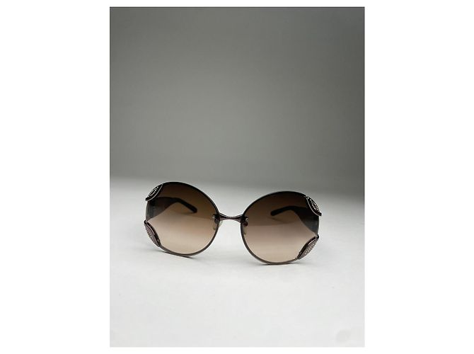 Céline Occhiali da sole in plastica nera Celine Nero - vista 2
