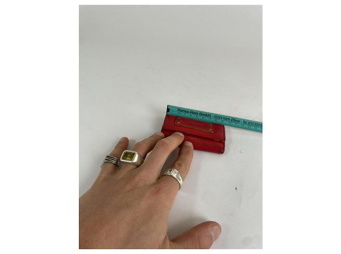Borsa in pelle rossa Marc Jacobs Snapshot Rosso - vista 5