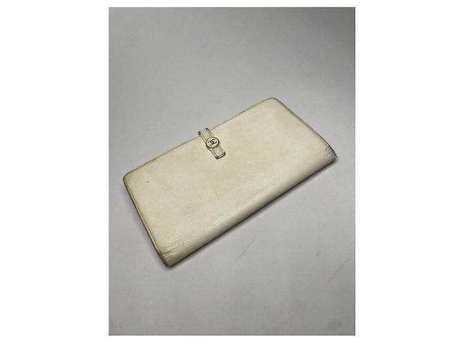 Cartera de cuero blanco Chanel Timeless/Classique - vista 3