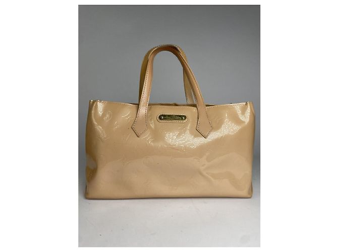 Louis Vuitton Sherwood Beiger Lederhandtasche - Ansicht 2