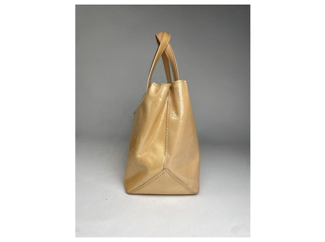 Louis Vuitton Sherwood Beiger Lederhandtasche - Ansicht 3