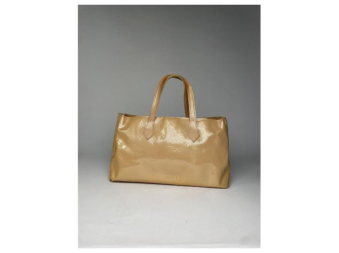 Louis Vuitton Sherwood Beiger Lederhandtasche - Ansicht 4