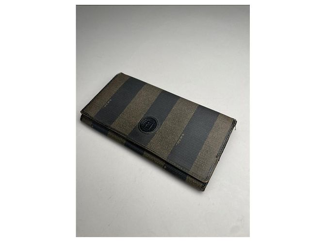 Fendi Baguette Black Leather Wallet - view 3