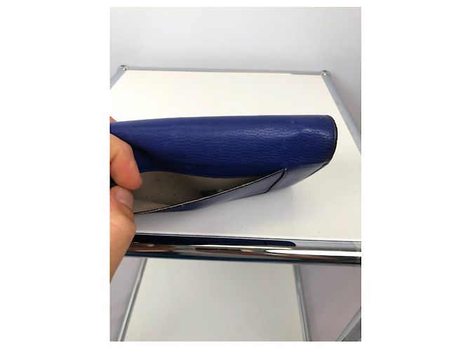 Céline Cartera de charol azul marino Celine - vista 2