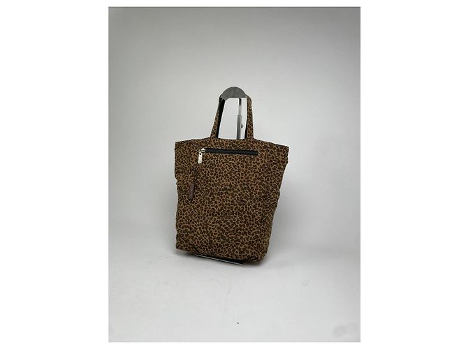 Bottega Veneta Campana schwarze Polyester-Handtasche - Ansicht 3