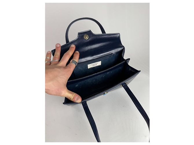Borsa in pelle navy 4G di Givenchy Blu navy - vista 3