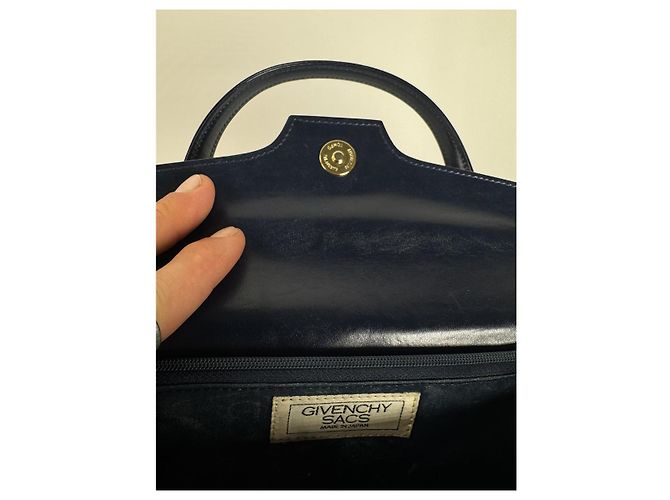 Borsa in pelle navy 4G di Givenchy Blu navy - vista 4