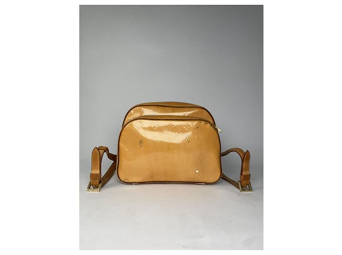 Louis Vuitton orange Leder-Rucksack - Ansicht 2