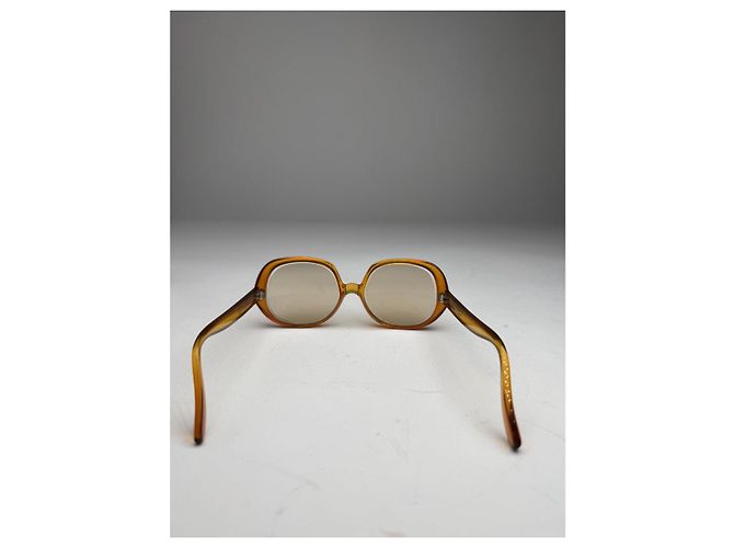 Gafas de sol de plástico naranja Dior - vista 3