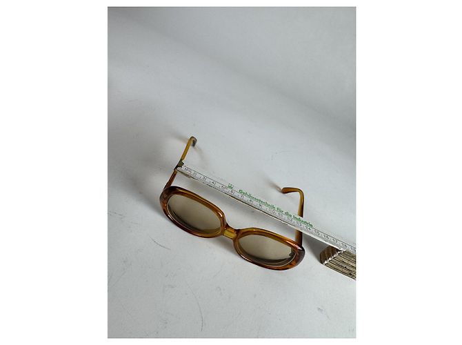 Gafas de sol de plástico naranja Dior - vista 5