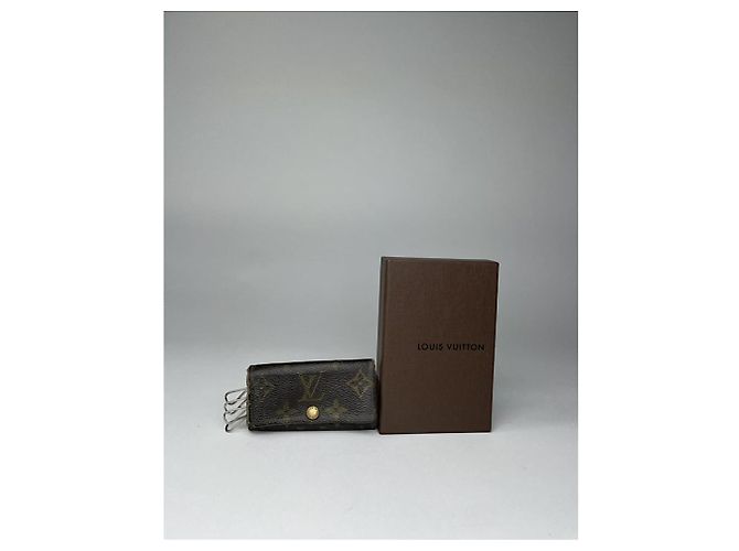 Borsa in pelle marrone Lockme di Louis Vuitton - vista 4