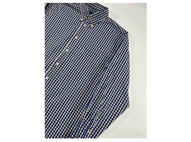 Camicia in cotone nero Yves Saint Laurent - vista 3