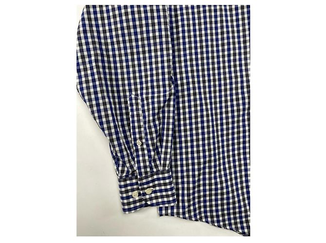 Camicia in cotone nero Yves Saint Laurent - vista 4