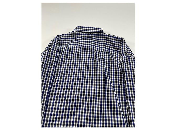 Camicia in cotone nero Yves Saint Laurent - vista 5