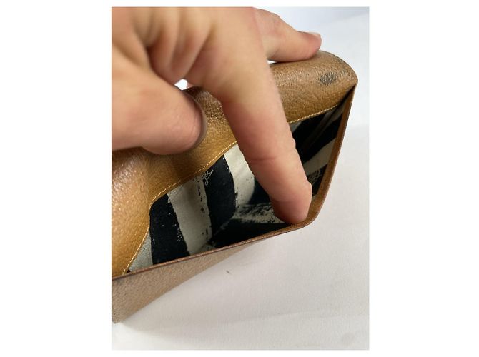 Cartera de cuero marrón Vivienne Westwood - vista 3