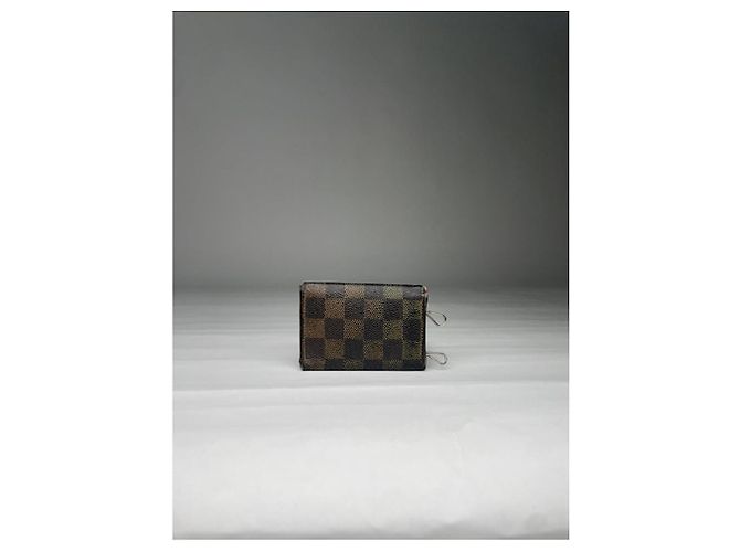 Borsa in pelle marrone Louis Vuitton Lockme - vista 2