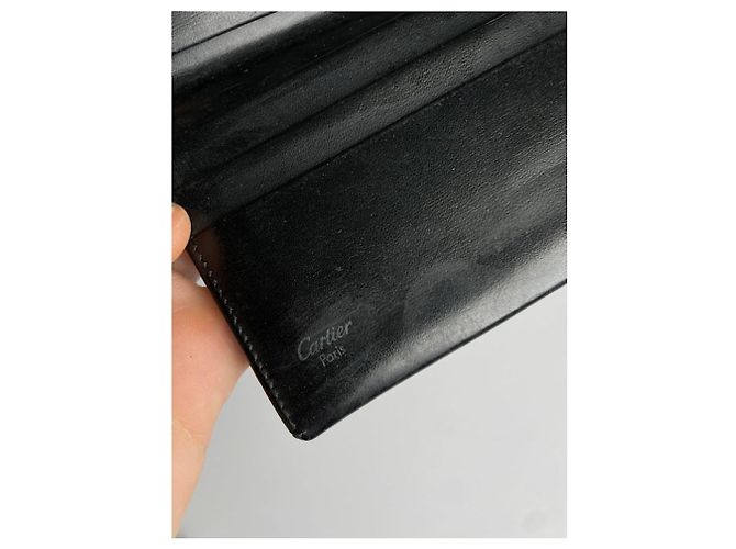 Love Borsa in pelle nera Cartier Nero - vista 3