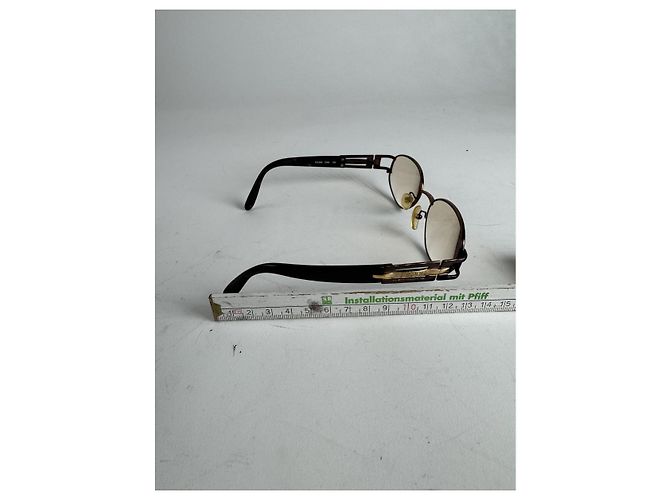 Fendi braune Metallsonnenbrille - Ansicht 5