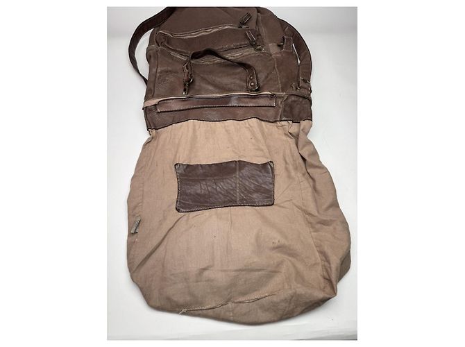 Autre Marque Borsa in pelle marrone GIORGIO BRATO - vista 3