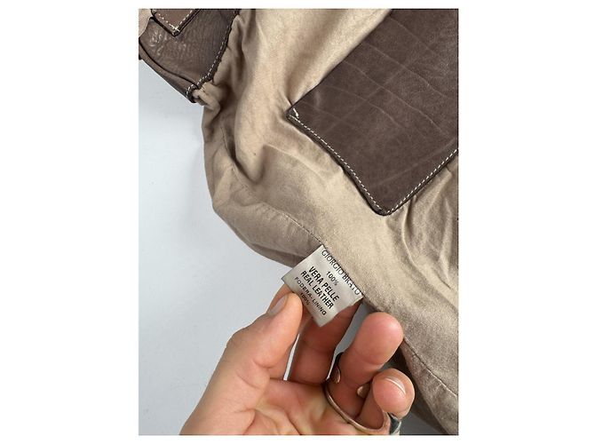 Autre Marque Borsa in pelle marrone GIORGIO BRATO - vista 4