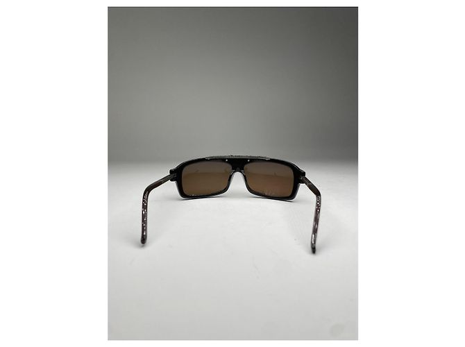 Gafas de sol de metal negro Bottega Veneta - vista 3