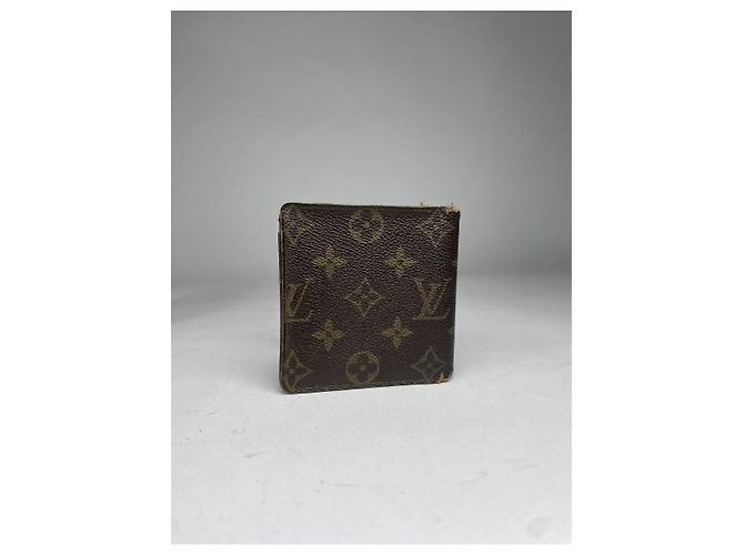 Borsa in pelle marrone Louis Vuitton - vista 3
