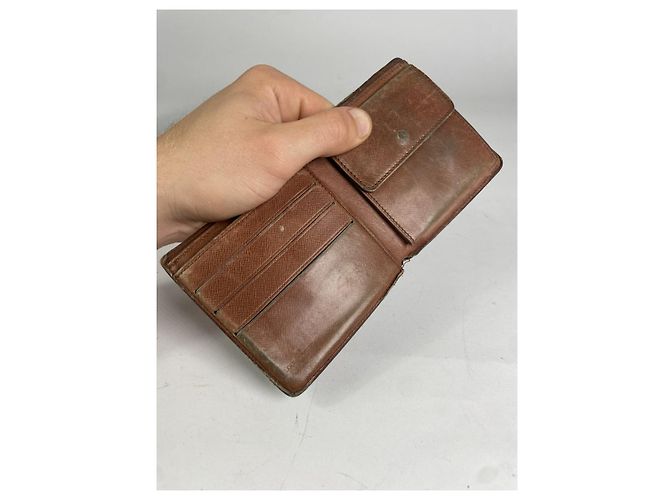 Borsa in pelle marrone Louis Vuitton - vista 4