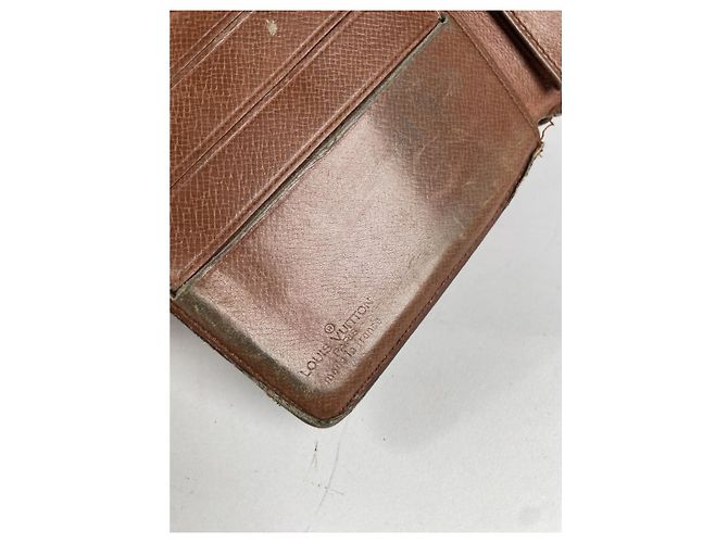 Borsa in pelle marrone Louis Vuitton - vista 5