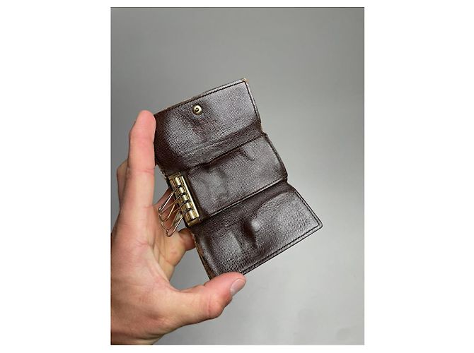 Borsa in pelle marrone Lockme di Louis Vuitton - vista 3