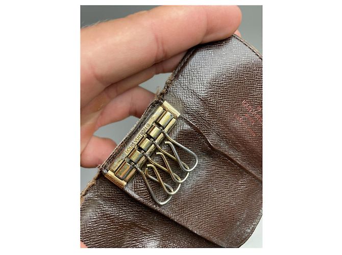 Borsa in pelle marrone Lockme di Louis Vuitton - vista 4