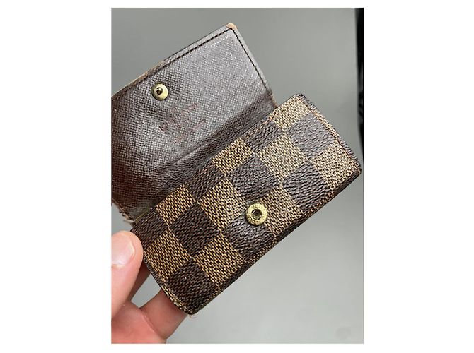 Borsa in pelle marrone Lockme di Louis Vuitton - vista 5