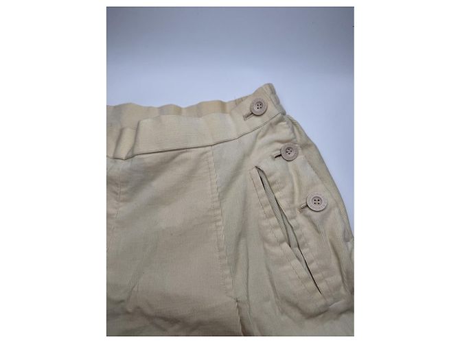 Gonna in cotone beige Dior - vista 3