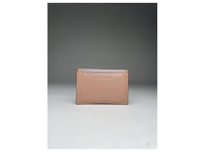 Borsa in pelle beige Miu Miu - vista 2