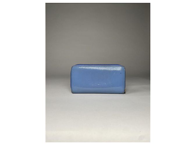 Vivienne Westwood blauer Leder Geldbeutel - Ansicht 3