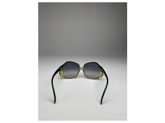 Gafas de sol de plástico azul Dior - vista 3