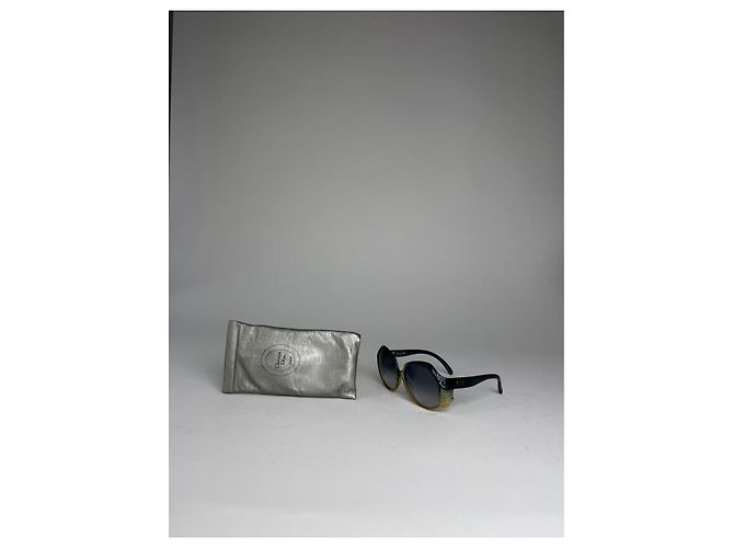 Gafas de sol de plástico azul Dior - vista 5