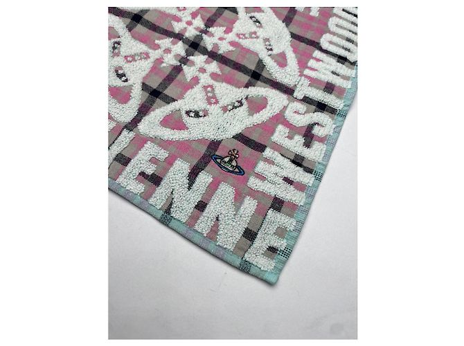 Sciarpa di seta rosa Vivienne Westwood - vista 3