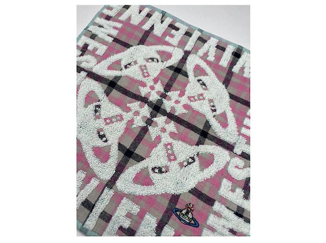 Sciarpa di seta rosa Vivienne Westwood - vista 4