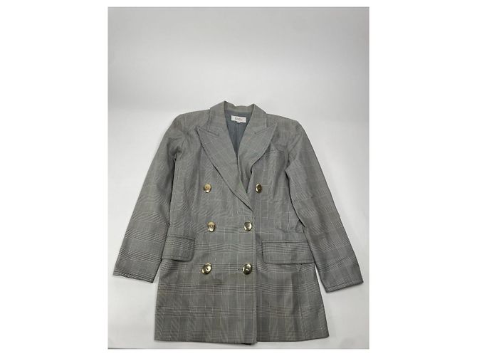 Abrigo trench de lana gris Dior - vista 5