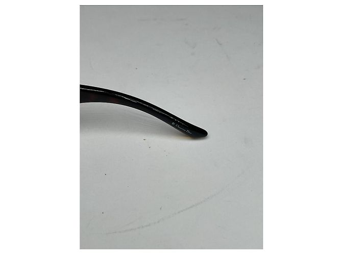 Occhiali da sole in plastica nera Dior Nero - vista 3