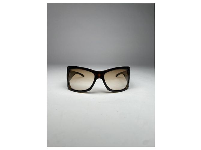Occhiali da sole in plastica nera Dior Nero - vista 5